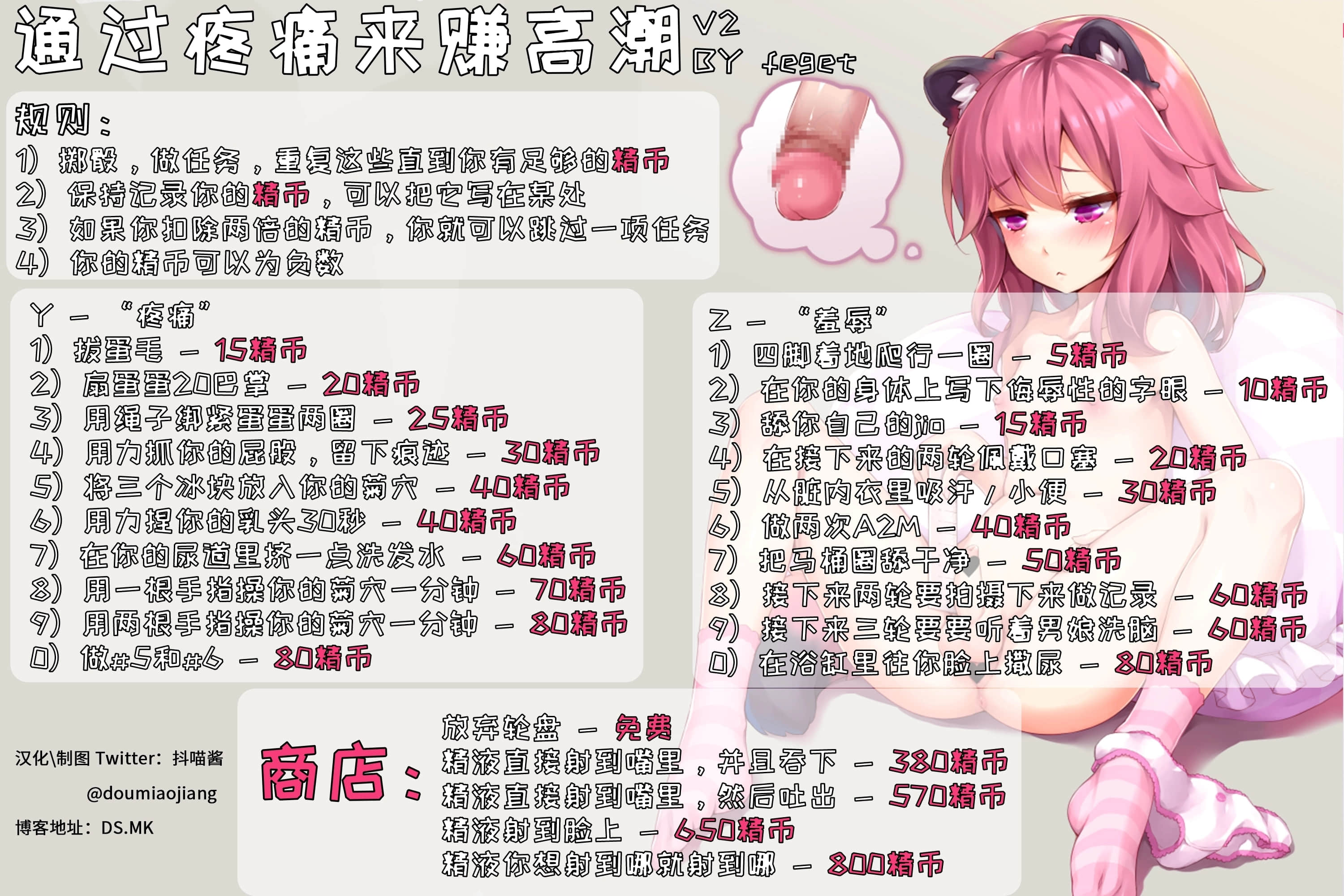 通過疼痛來賺高潮