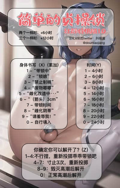簡單的貞操鎖特供版